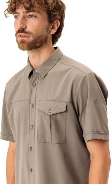 Vaude Rosemoor II Hemd kurzarm linen uni (Herren)