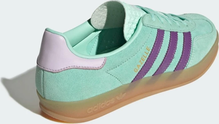 adidas Gazelle Indoor clear mint/active purple/ice lavender (Damen)