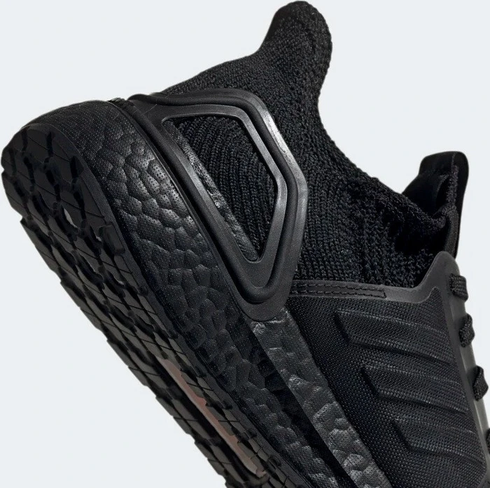 adidas Ultraboost 19 core black/solar orange (Damen)