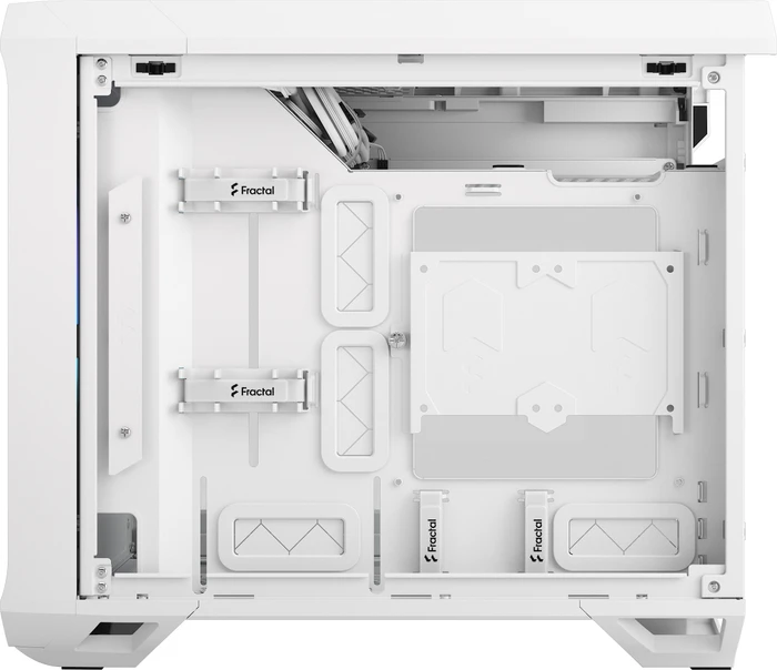 Fractal Design Torrent Nano White RGB TG Clear Tint, Glasfenster, Mini-ITX