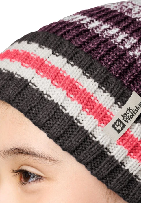 Jack Wolfskin Night Hiker Beanie amaranth (Junior)