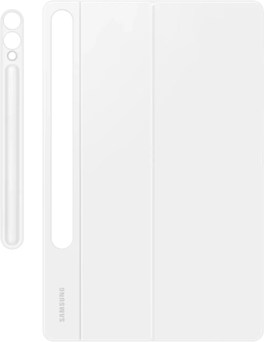 Samsung EF-DX825 Book Cover Keyboard mit AI-Taste für Galaxy Tab S9+ / S9 FE+ / S10+, weiß, DE