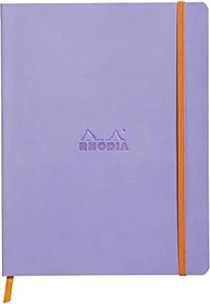 Rhodia Rhodiarama Notizbuch, 190x250mm, punktiert, Softcover, iris blau, 80 Blatt