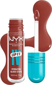 NYX Lip I.V. Hydrating Gloss Stain 18 drippin' nude, 5ml