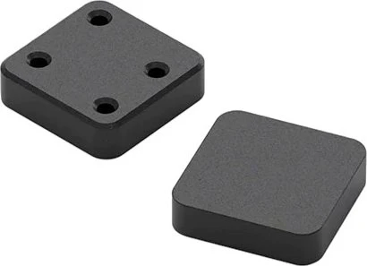 Glorious GMMK Wireless Numpad Blank Badge Black Slate, Numpad-Zubehör, schwarz