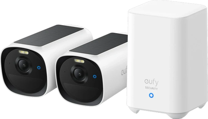 eufy eufyCam E40, 2er-Pack inkl. HomeBase 2, Set