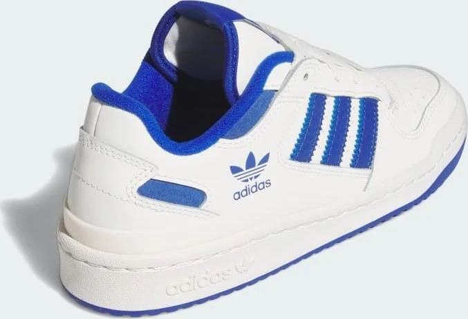 adidas Forum Low CL core white/royal blue (Junior)