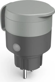 Hama WLAN-Steckdose Outdoor, Smart-Steckdose, grau (00176624)