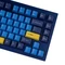 Keychron OEM Dye-Sub Keycap-Set Beach - Version C, Kunststoff (PBT), Beach, blau/gelb, 137 Tasten, ANSI-US Vorschaubild