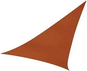 Perel Dreieck Sonnensegel 360cm terracotta