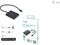 i-tec USB-C Dual 4K/60Hz (single 8K/30Hz) DP Video Adapter, USB-C 3.0 [Stecker] Vorschaubild