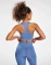 hummel Seamless Sports Top Funktionsshirt ärmellos blue horizon (Damen) Vorschaubild