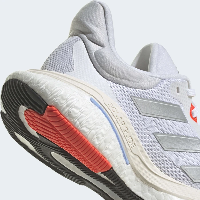 adidas Solarglide 6 cloud white/silver metallic/solar red (Damen)