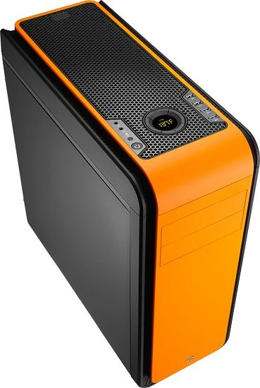 AeroCool DS 200 Orange Edition, schallgedämmt