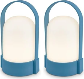Briloner Asa Tischleuchte blau