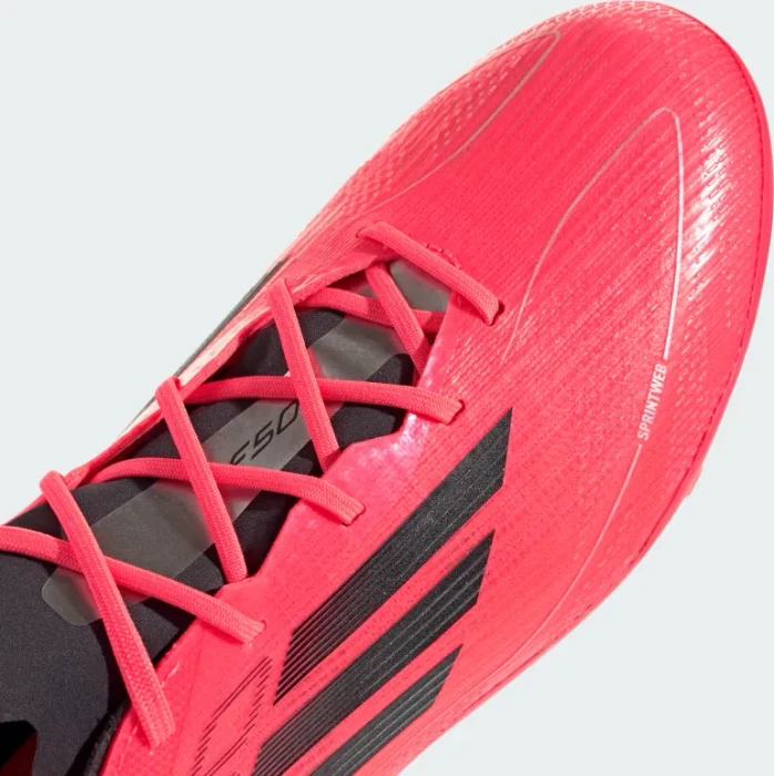 adidas F50 Pro FG turbo/aurora black/platinum metallic (Junior)