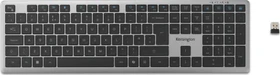 Kensington KB535 EQ Rechargeable Multi-Device Keyboard, Space Grey, USB/Bluetooth, UK (K75408UK)