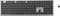 Kensington KB535 EQ Rechargeable Multi-Device Keyboard, Space Grey, USB/Bluetooth, UK Vorschaubild