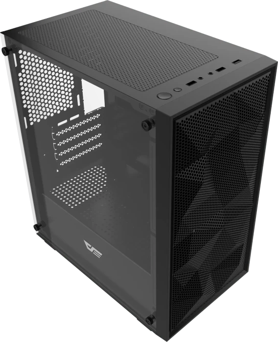 DarkFlash M305 Mesh Black, Glasfenster