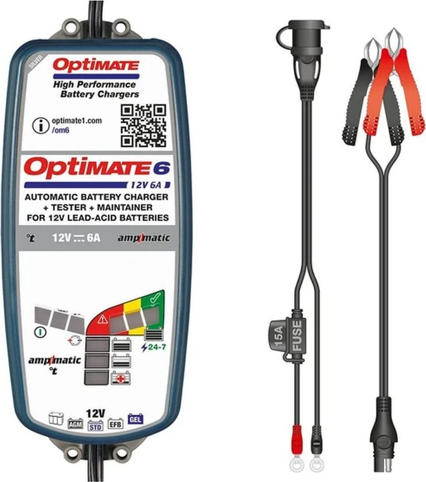 Tecmate OptiMate 6 Ampmatic