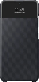 Samsung S-View Wallet Cover für Galaxy A32 schwarz