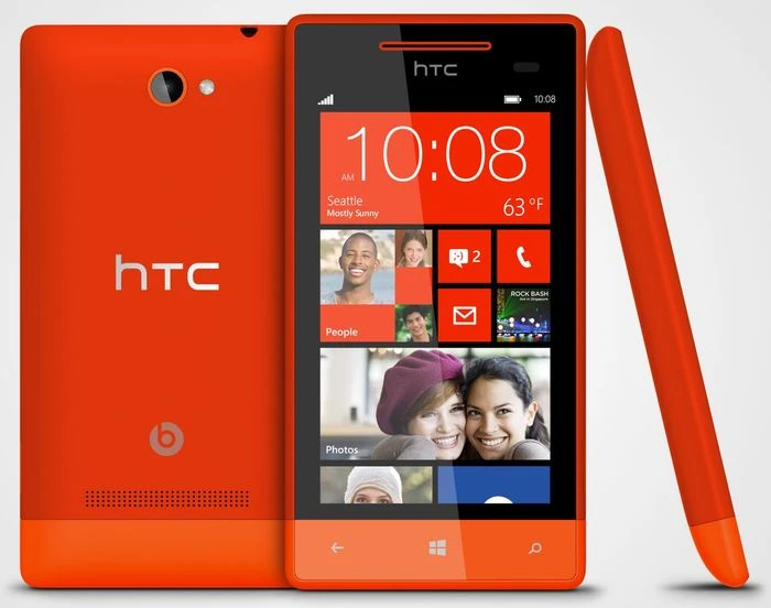 HTC Windows Phone 8S schwarz/weiß