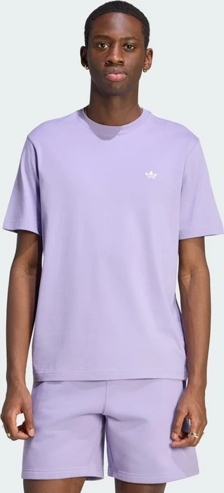 adidas Trefoil Essentials T-Shirt kurzarm magic lilac (Herren)