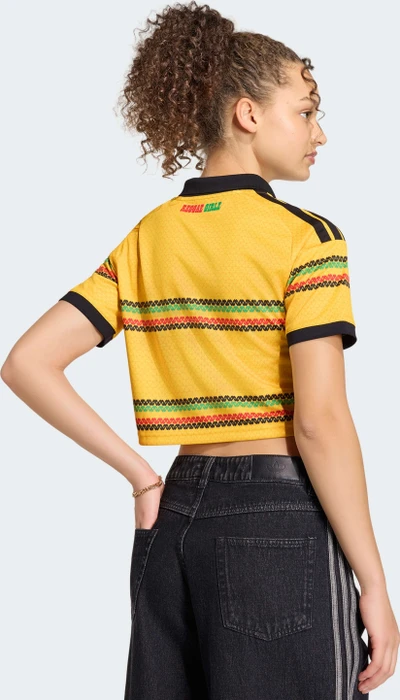 adidas Jamaika 26 x Bob Marley Crop 2026 Heimtrikot kurzarm (Damen)