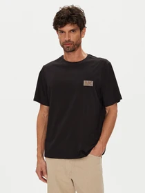 Michael Kors Logo T-Shirt kurzarm schwarz (Herren)