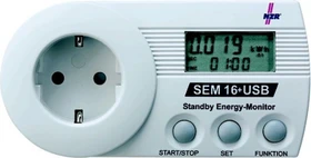 NZR SEM 16+ USB Standby-Energy-Monitor, Strom-/Energiemesser