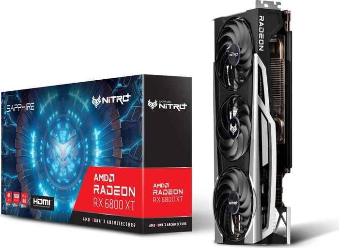 Sapphire Nitro+ Radeon RX 6800 XT, 16GB GDDR6, HDMI, 3x DP, lite retail
