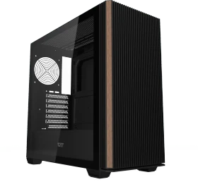 DarkFlash DS900WS Black, USB-C, Glasfenster