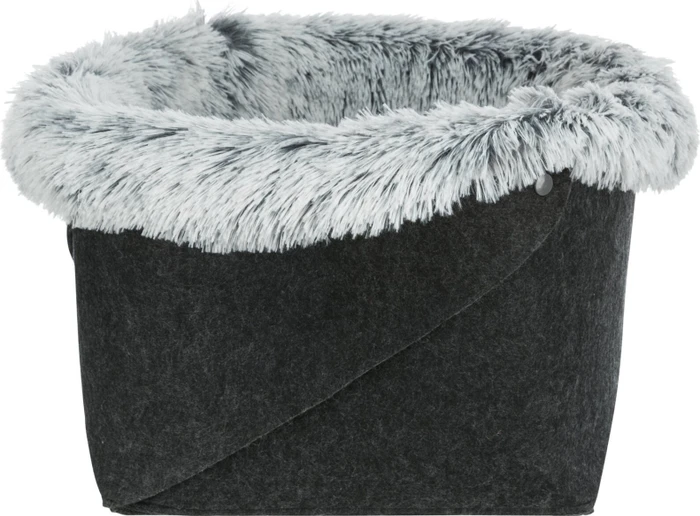 Trixie Bett Harvey, Ø33x27cm, schwarz/weiß