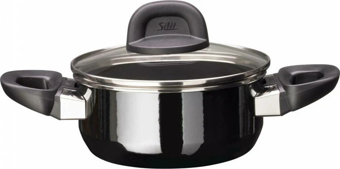 WMF Silit Modesto Bratentopf 16cm 1.3l schwarz