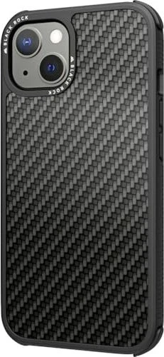 Black Rock Robust Case Real Carbon für Apple iPhone 13 schwarz