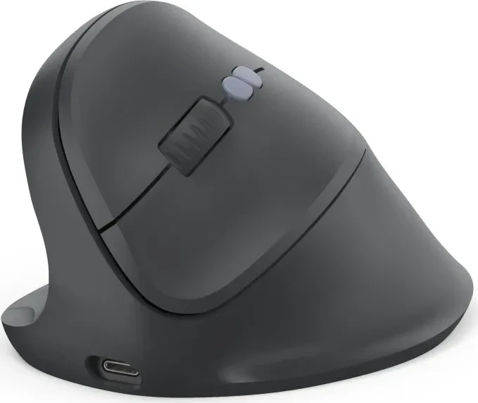 Hama EWM-600L Ergonomic Vertical Mouse, schwarz, Linkshänder, USB/Bluetooth