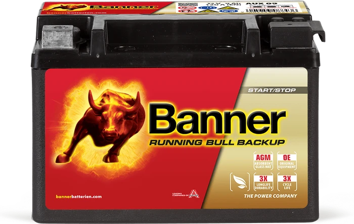 Banner Running Bull BackUp AUX09