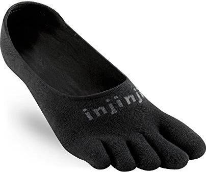 Injinji Sport Lightweight Hidden Socken schwarz