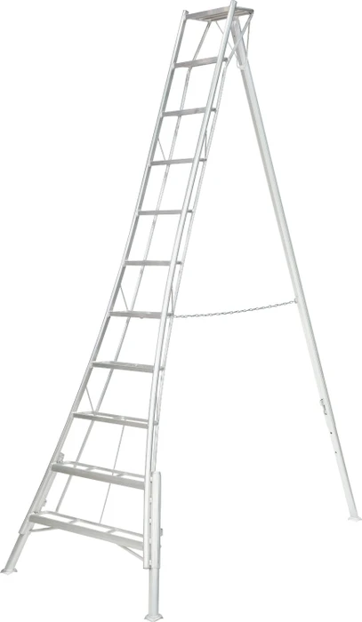 Niwaki EN Pro Adjustable Alu Stehleiter, 11 Stufen
