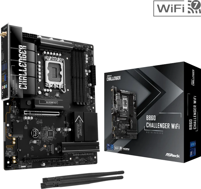 ASRock B860 Challenger WiFi (Intel 1851)