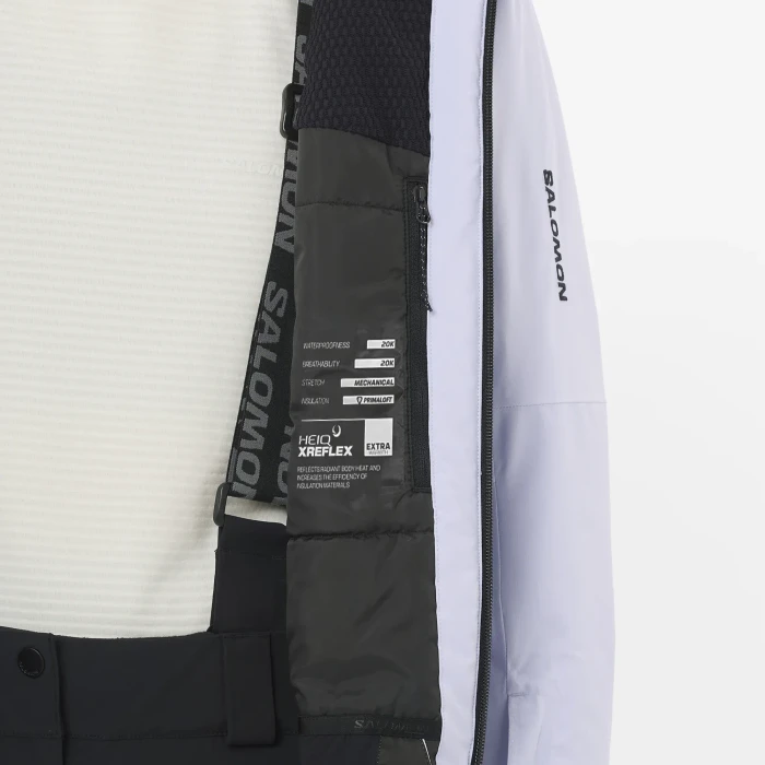 Salomon Brilliant Skijacke cosmic sky (Damen)