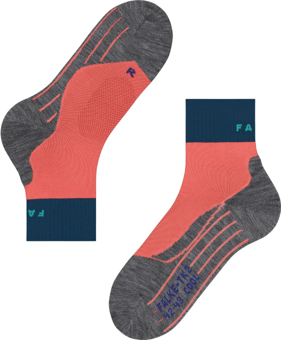 Falke TK2 Explore Cool Short Wandersocken orange (Damen)