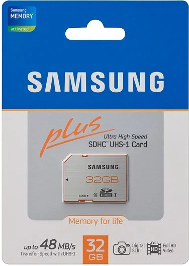 Samsung Plus R48 32GB, UHS-I, Class 6