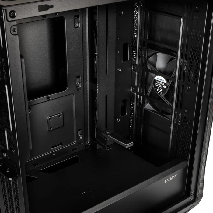 Zalman Z9 Iceberg_Black, schwarz, Glasfenster