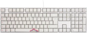 Ducky One Rainbow PBT weiß, MX BROWN, USB, DE