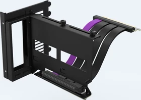 Cooler Master Universal Graphics Card Holder Kit V2, gerade, PCIe 4.0, 165mm, schwarz/violett