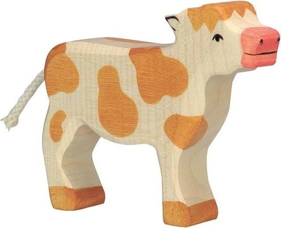 Goki Holztiger Kalb stehend braun