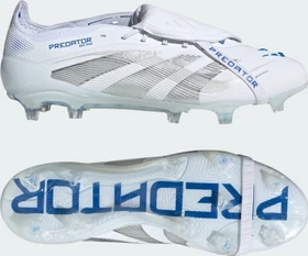adidas Predator Elite Fold-Over Tongue FG cloud white/silver metallic/bright royal