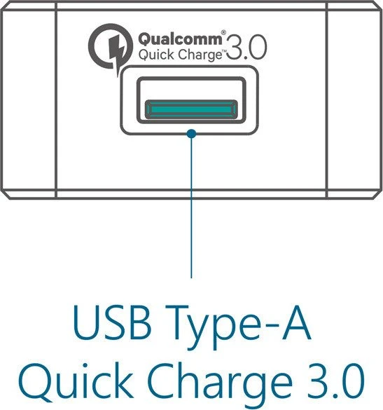 Fantec QC3-A11 Quick Charge 1-Port USB Schnellladegerät