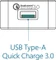 Fantec QC3-A11 Quick Charge 1-Port USB Schnellladegerät Vorschaubild